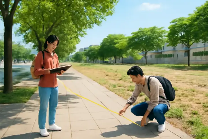 Khảo sát khu đất đồ án: đo gì, chụp gì, vẽ gì trong buổi đi thực địa