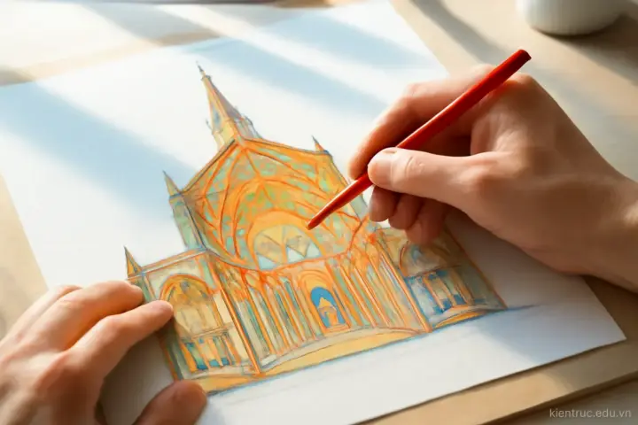 Kiến trúc Gothic: khi kết cấu được tính toán để mở tường cho ánh sáng