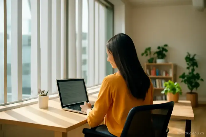 Kính trên mặt đứng nhiệt đới: đọc SHGC, VLT và tỷ lệ cửa trên tường